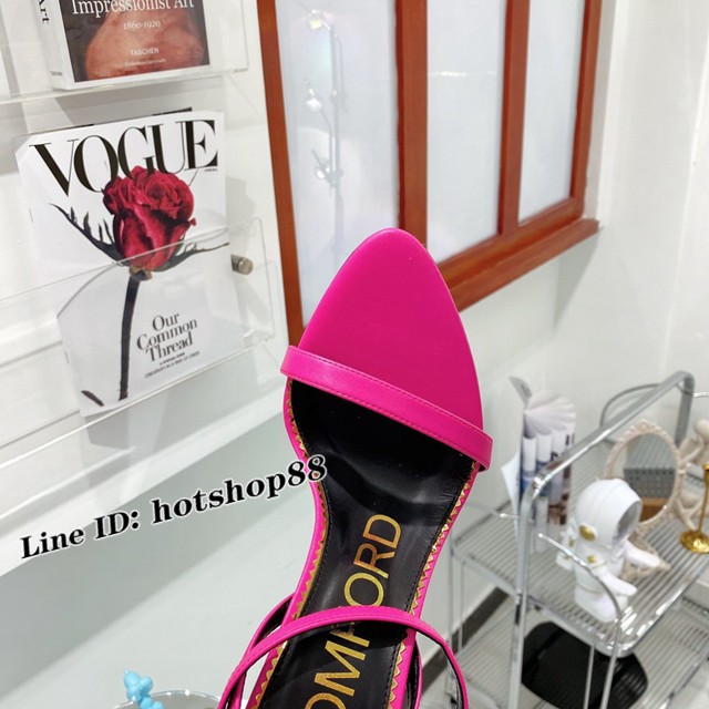 TOM FORD湯姆福特2022春夏專櫃新款女士高跟涼鞋 dx3126